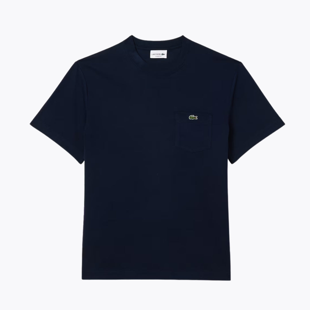 LC Cotton T-shirt with Breast Pocket